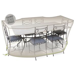 Housse Cover Line table rectangulaire + 6-8 chaises - Publicité