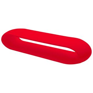 Serralunga - Banc Boucle Design par Christophe Pillet rouge - 50x40x180 cm Rouge - Publicité