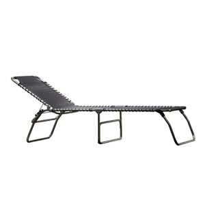 Jan Kurtz (Fiam) Fiam - Amigo XXL Chaise longue a trois pieds, noire