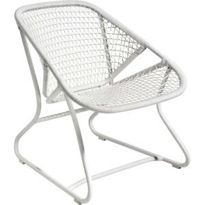 Fermob - Sixties fauteuil, coton blanc/blanc