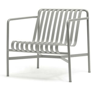 HAY - Palissade Lounge Chair Low , gris clair