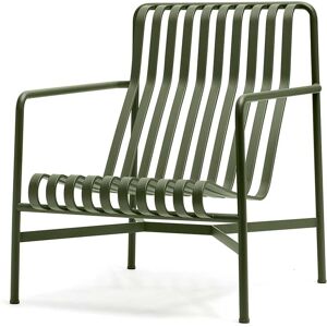 HAY - Palissade Lounge Chair High , olive