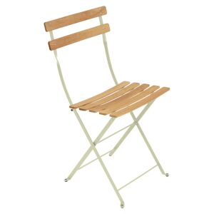 Fermob - Bistro Chaise pliante Naturel, vert lime