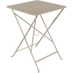 Fermob - Bistro Table pliante, 57 x 57 cm, muscade