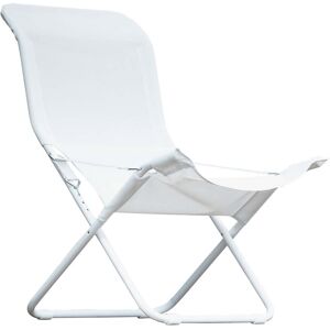 Jan Kurtz (Fiam) Fiam - Chaise Fiesta, aluminium blanc / blanc