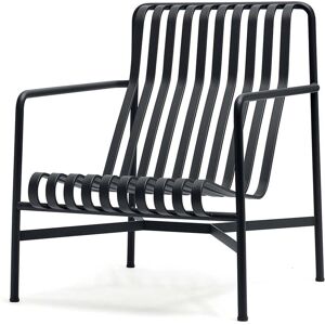 HAY - Palissade Lounge Chair High , anthracite