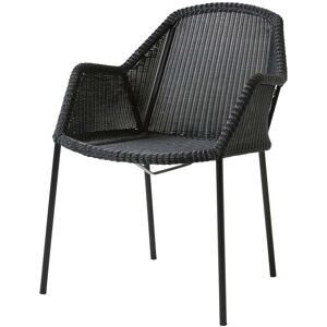 Cane-line - Breeze Fauteuil empilable (5464) Outdoor, noir