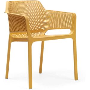 NARDI - Net - Chaise avec accoudoirs, senape