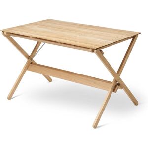 Carl Hansen - Bm3670 table a manger 71,5 x 115 cm, teck non traite