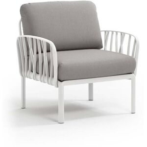 NARDI - Komodo Poltrona Fauteuil, blanc / gris