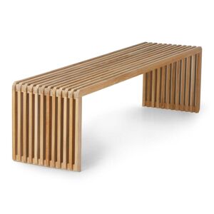 HKliving - Slatted Banc 160 cm, teck naturel