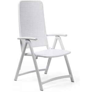 NARDI - Darsena Relax Fauteuil pliant, bianco