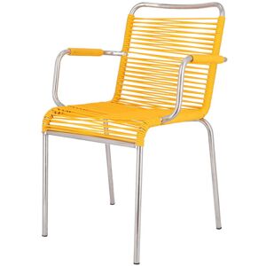 Jan Kurtz Fiam - Mya Spaghetti Outdoor Chaise, jaune