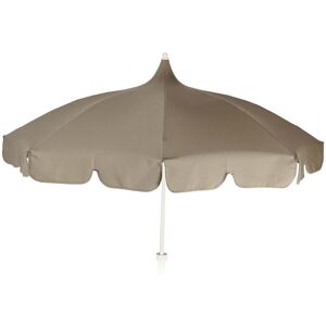 Jan Kurtz - Pagoda Parasol, Ø 200 cm, blanc / taupe