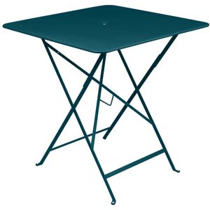 Fermob - Bistro Table pliante, 71 x 71 cm, bleu acapulco