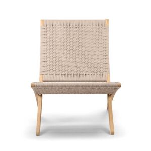 Carl Hansen - MG501 Cuba Chair Outdoor, teck non traite / sesame