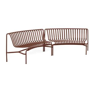 HAY - Palissade Park Dining Bench , In / In (set de 2), iron red