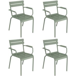 Fermob - Luxembourg Fauteuil, cactus (lot de 4)