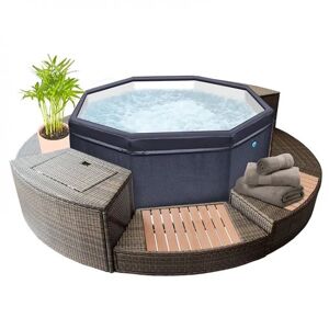 POOLSTAR Mobilier pour Spa Netspa Octopus - 5 modules