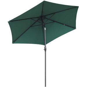 Sekey - 270 cm Parasol inclinable Rond UPF50+, vert forêt - Publicité