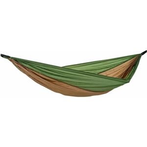 Adventure Hammock - Hamac suspendu - 150 kg - 1 personne(s) - Nylon - Antidéchirure - Marron - Vert - 2750 mm (AZ-1030411) - Amazonas - Publicité