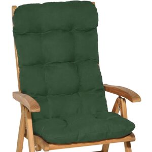 Beautissu Lot de 2 Matelas Coussin pour chaise fauteuil de jardin Vert foncé - Publicité