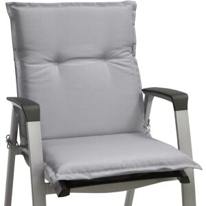 Beautissu - Matelas Coussin pour Chaise Fauteuil de Jardin terrasse Base nl 100x50x6cm Gris clair - Publicité