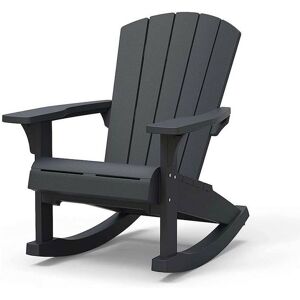 IPERBRIKO Chaise berçante Adirondack Graphite - Publicité