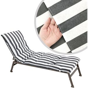 Bravo Home - Coussin de chaise longue, coussin de chaise longue de jardin, dimensions 180 x 55 x 8 cm, pour l'extérieur-terrasse-jardin-vacances - Publicité
