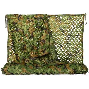 LITREVE Filet de camouflage Militaire 4x5 m Voile d'ombrage pour chasse, jardin, décoration, Pare-Soleil - Publicité