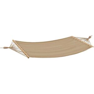 Canapé suspendu bois mat surface canapé salon de jardin terrasse beige l 280 cm 100kg Harms 507283 - Publicité