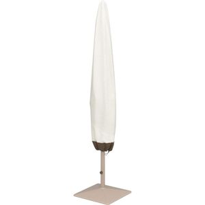 Housse de parasol d'extérieur, beige/blanc, 17,8 x 58,4 x 193 cm - Publicité