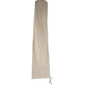 HHG - jamais utilisé] Housse de protection pour parasol déporté avec fermeture à glissière 3x3m - beige - Publicité