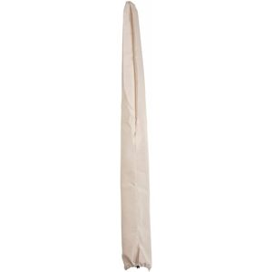 HHG - jamais utilisé] Housse de protection pour parasol en aluminium N23 2x3m, housse Cover avec cordon de serrage crème - beige - Publicité
