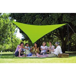 Pack voile d'ombrage triangulaire Camping Serenity 3,6m vert Jardiline VK360S vert - Vert - Publicité