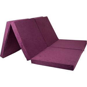 VIKING CHOICE Matelas pliable 2 personnes - Housse lavable - 195cm x 120cm x 7cm - Violet - Violet - Publicité