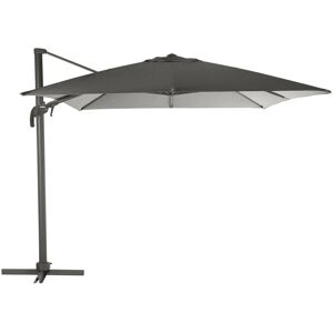 HESPERIDE Parasol déporté rectangulaire inclinable Elea ardoise 4x3m en aluminium - Hespéride - Ardoise - Publicité