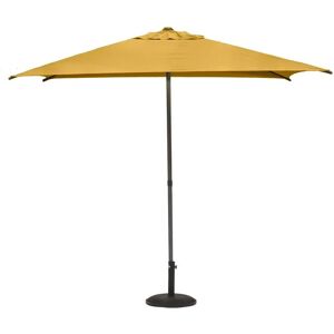 Hesperide - Parasol droit carré Soya jaune moutarde D2,5x2,5m en acier - Hespéride - Jaune moutarde - Publicité