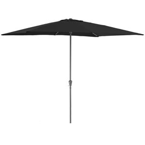 ACAZA Parasol rectangulaire 2 x 3 m, Protection upf, Ombrelle, Toile solide, pour Terrasse, Jardin, sans Socle, Noir - Publicité