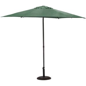 HESPERIDE Parasol droit rond Soya vert olive D2,7m en acier - Hespéride - Vert olive - Publicité