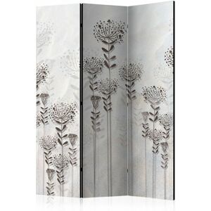 ARTGEIST Paravent 3 Volets Design Floral pour Ambiance Jardin d'hiver - Noir et blanc et Beige - Noir et blanc et Beige - Publicité
