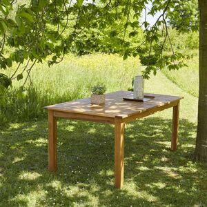 BOIS DESSUS BOIS DESSOUS Table de jardin en acacia massif fsc extensible 8/10 places - Naturel - Publicité