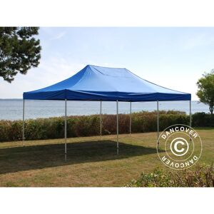 DANCOVER Tente pliante Chapiteau pliable Tonnelle pliante Barnum pliant FleXtents Xtreme 50 4x6m Bleu - Bleu - Publicité