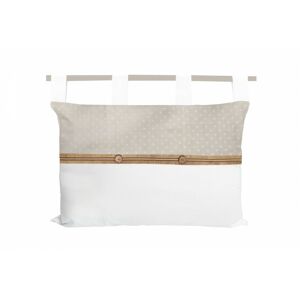 Soleil D Ocre - Tête de lit en coton 45X70 cm candice, par Soleil d'Ocre - Ecru - Publicité