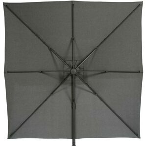 HESPERIDE Toile de parasol Elea anthracite 3x3m en oléfine - Hespéride - Anthracite - Publicité