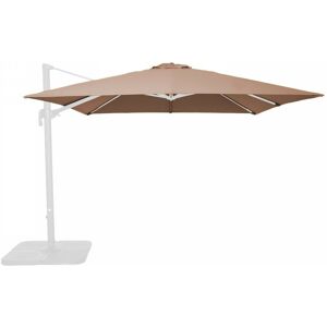 Oviala - Toile pour parasol déporté 3x3m taupe - Taupe - Publicité