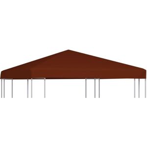 Vidaxl - Toile supérieure de gazebo 310 g/m² 3x3 m Terre cuite - Publicité