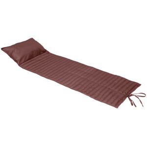 HESPERIDE Coussin de chaise longue de jardin Adiya, monochrome, 180 x 60 cm - Publicité