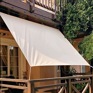 Tuserxln - Voile d'ombrage Imperméable Rectangulaire 2X3m Toile Ombrage Auvent Protection des Rayons uv pour Extérieur Jardin Terrass Balcon Couleur Beige - Publicité