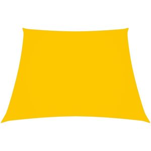 HELLOSHOP26 Voile toile d'ombrage parasol tissu oxford trapèze 3/5 x 4 m jaune - Publicité